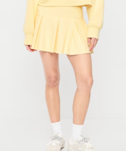 Extra High-Waisted Drop-Waist PowerSoft Skort