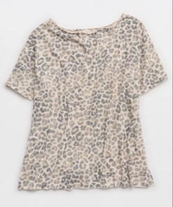 Aerie Off The Shoulder Oversized Boyfriend T-Shirt